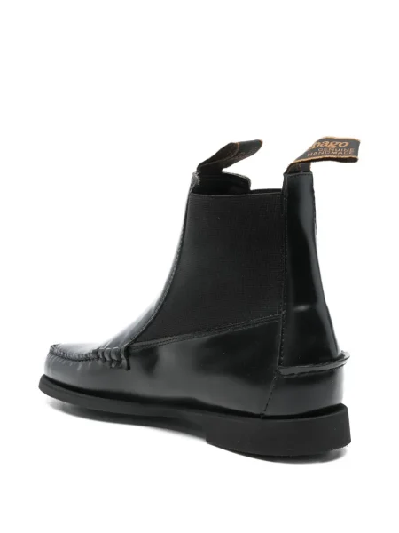 Botine chelsea Sebago din piele negru
