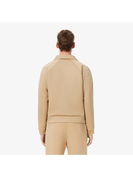 Lacoste Bluza Zapinana Na beżowa