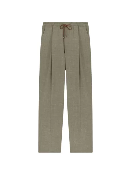 Pantaloni Retori cu cordon gri