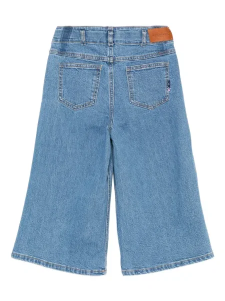 Spodnie dziecięce Scotch & Soda niebieskie