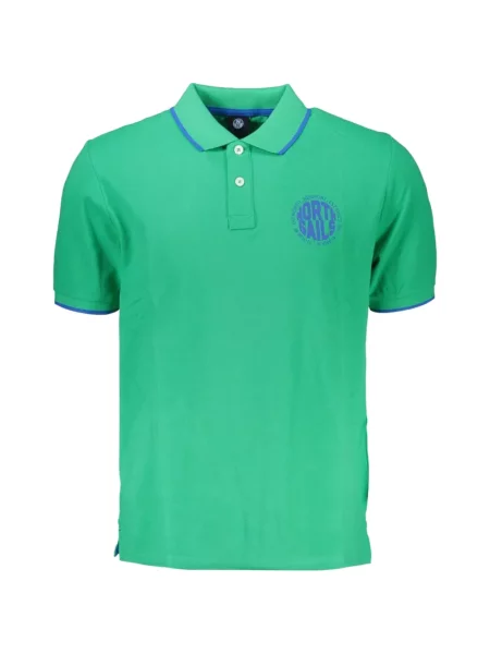 Tricou polo North Sails cu imagine verde