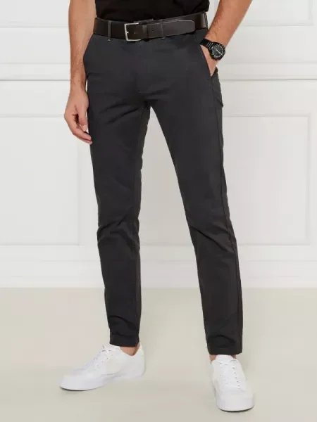 BOSS ORANGE Pantaloni chino gri