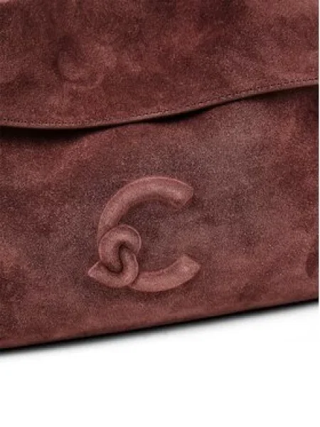 Ročna torba Coccinelle Coccinellelidia Suedebim E1 13 04 01 Bordo rdeča
