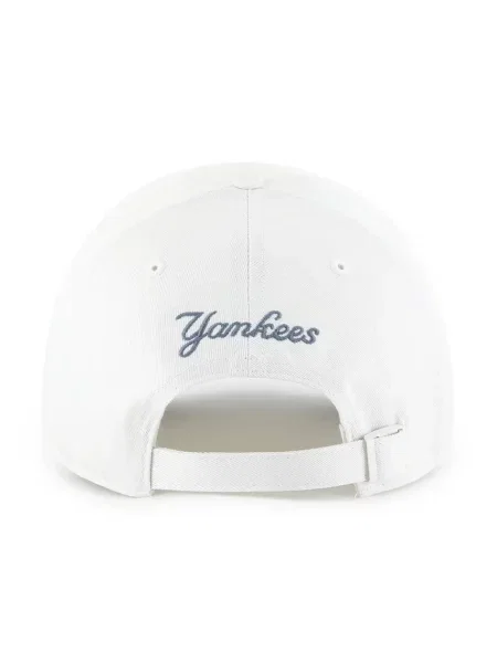 47 brand czapka z daszkiem MLB New York Yankees gładka biały