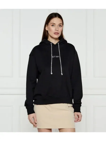 GUESS Hanorac | negru