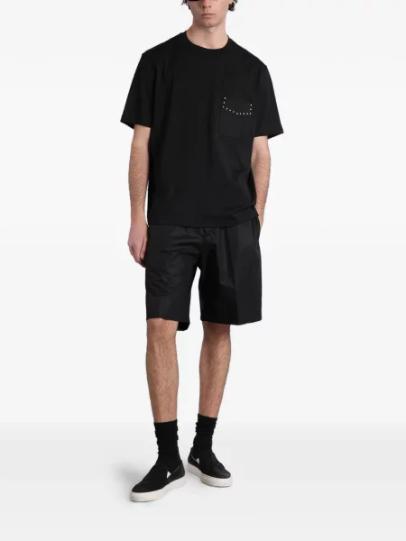 Pantaloni scurți Low Brand negru