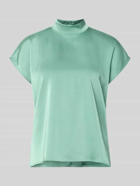 Bluzka bez rękawów o kroju regular fit z czystej bawełny Jake*s Collection