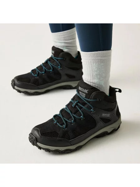 Buty trekkingowe wysokie z membraną Edgepoint IV czarne