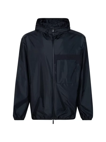 Geacă Moncler cu imagine albastru