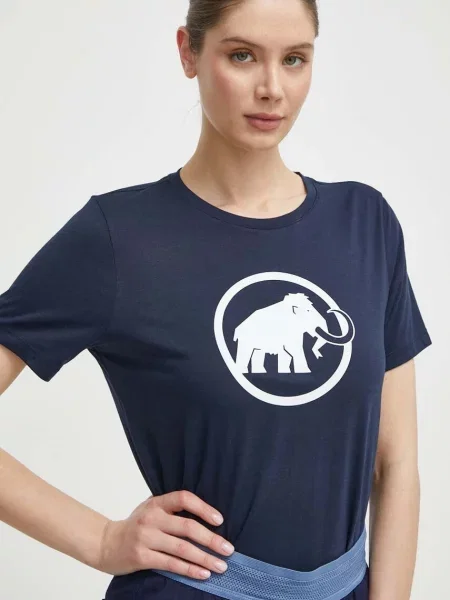 Спортна тениска Mammut Mammut Core тъмносиньо