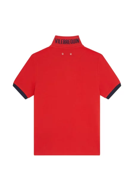 Gulerat tricou polo Vilebrequin roșu