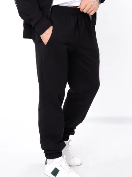 Спортивні штани Носи своє бавовна/поліестер чорний