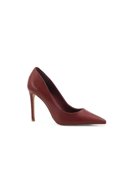 Czółenka Steve Madden skórzana czerwona