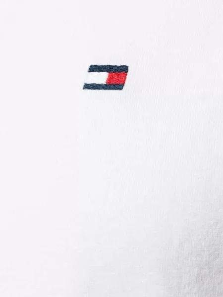 T-shirt o kroju regular fit z czystej bawełny w zestaw 3 szt. Tommy Hilfiger biała