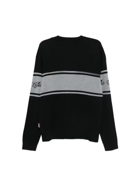 Sweter Just Cavalli wełniany czarny