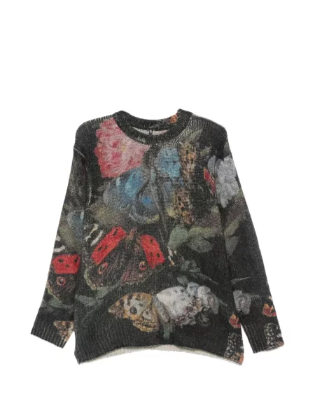 Pulover R13 cu imagine negru