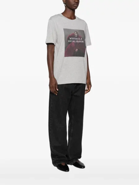 Tricou Elite cu imagine gri
