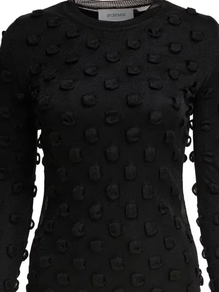 Rochie Sportmax tricotate de costum negru