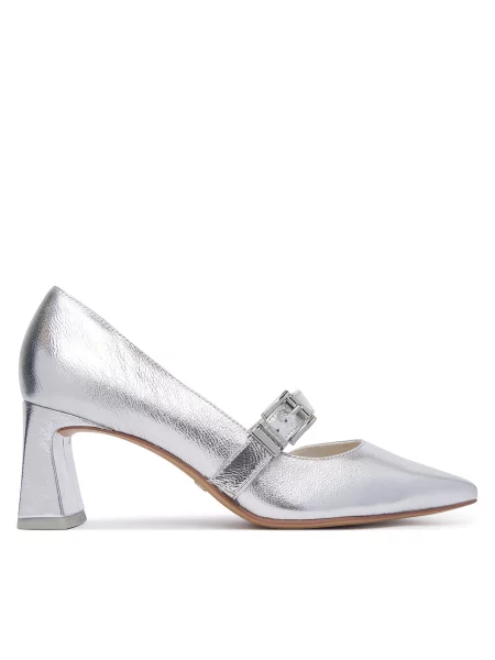 Pantofi pumps Tamaris Argintiu