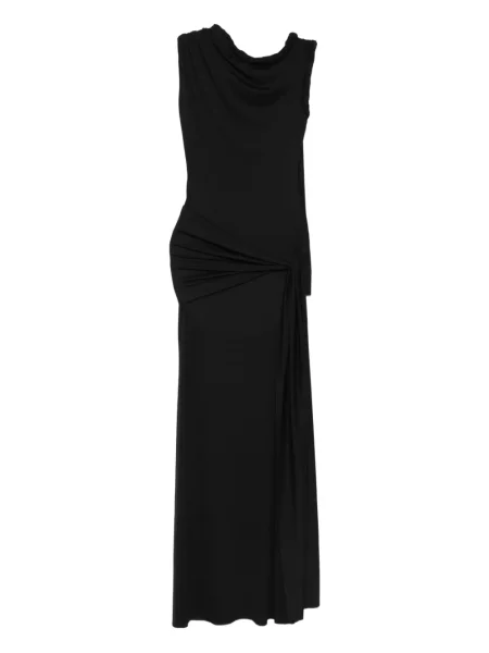 Rochie maxi Axel 113 de costum negru