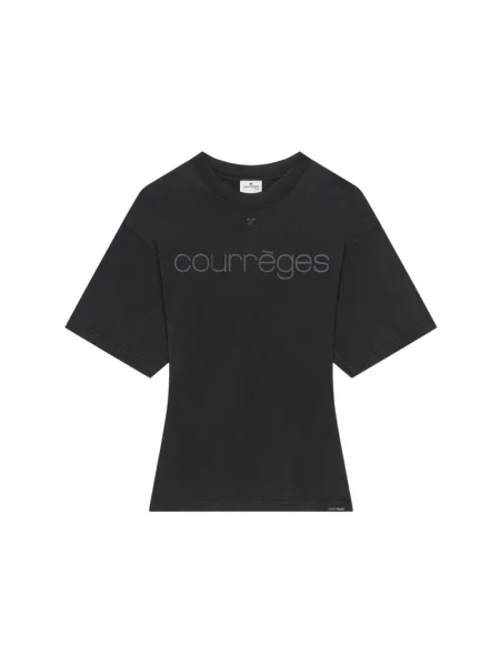 Koszulka Courreges czarna