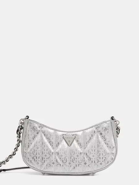 Чанта Guess ALDINA сребристо