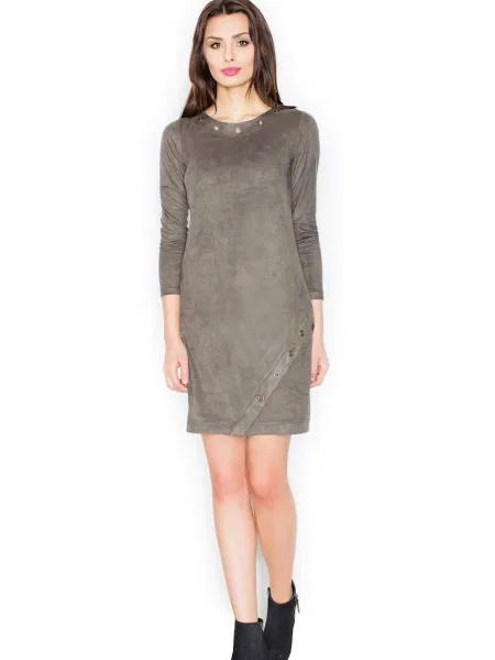 Sukienka Figl brązowa