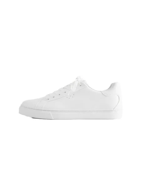 Sneakerși Pull&bear alb