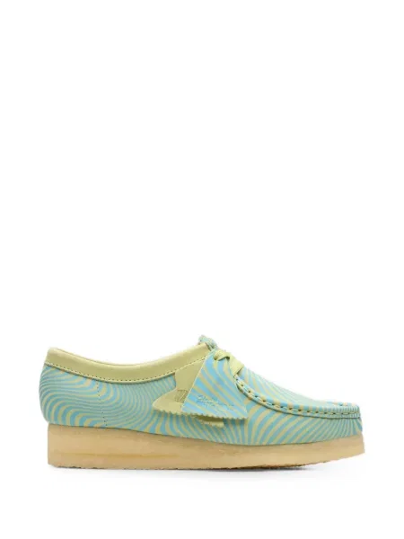 Pantofi derby Clarks Originals cu imagine albastru