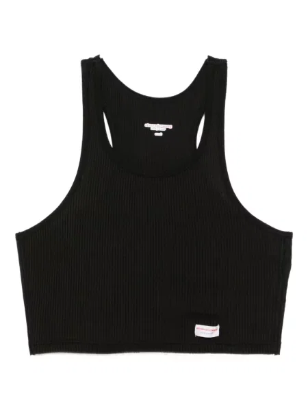 Decupat top Alexander Wang negru