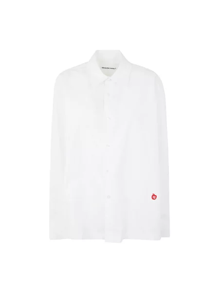 Koszula T By Alexander Wang popelinowa biała