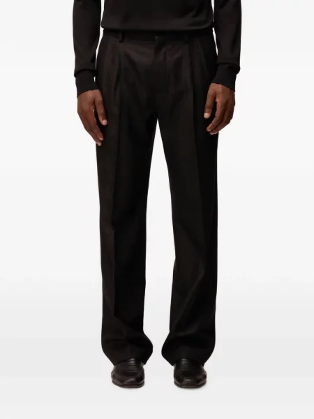 Pantaloni Retori de flanelă gri