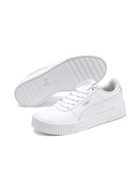 Buty sneakersy sportowe Puma CARINA białe