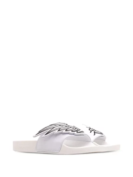 Sneakerși Adidas Adilette alb