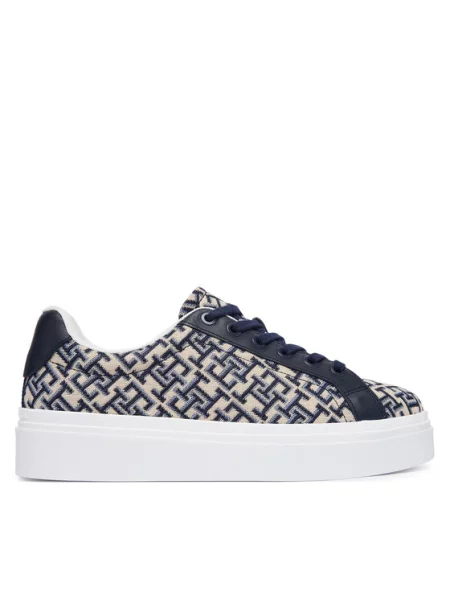 Tommy Hilfiger Αθλητικά Chic Platform Monogram μπεζ