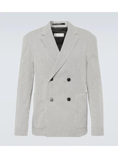 Sacou Dries Van Noten alb