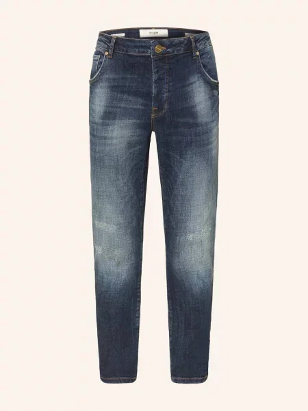 Goldgarn Denim Džíny Neckarau Tapered Fit darkblue