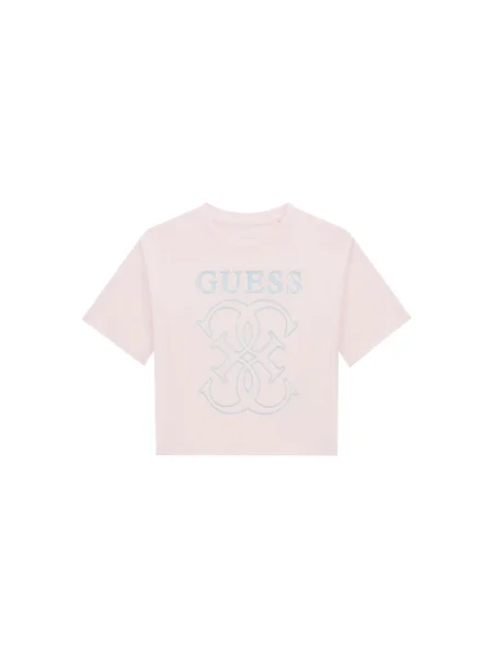 Guess Póló Regular Fit rózsaszín