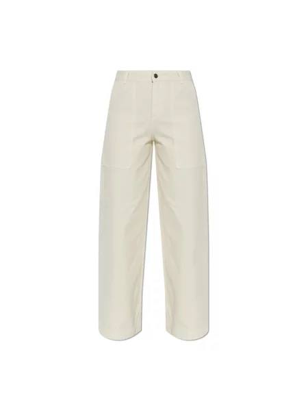Spodnie Moncler beżowe