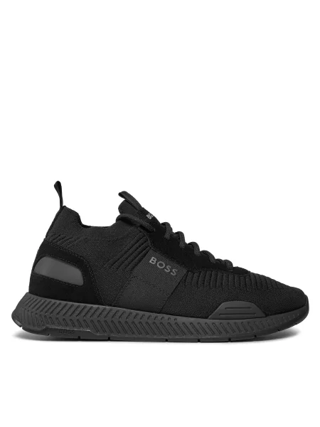 Sneakers Boss Titanium Runn negru