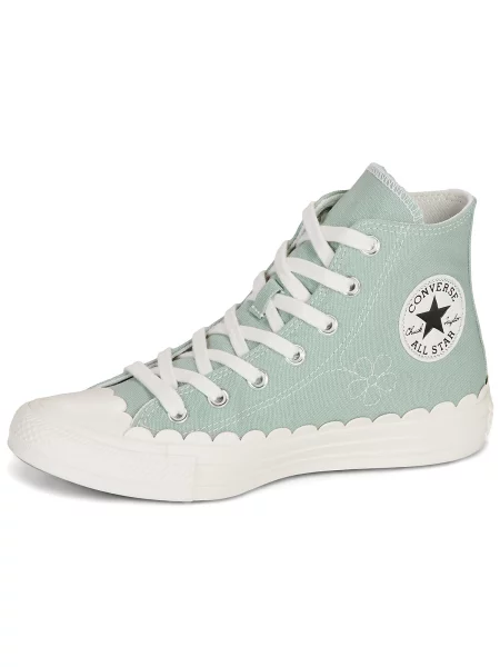 Félcipő Converse zöld
