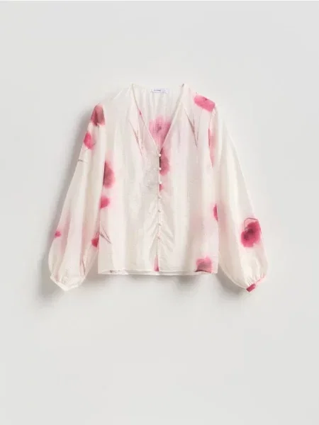 Reserved Bluză cu model multicolor