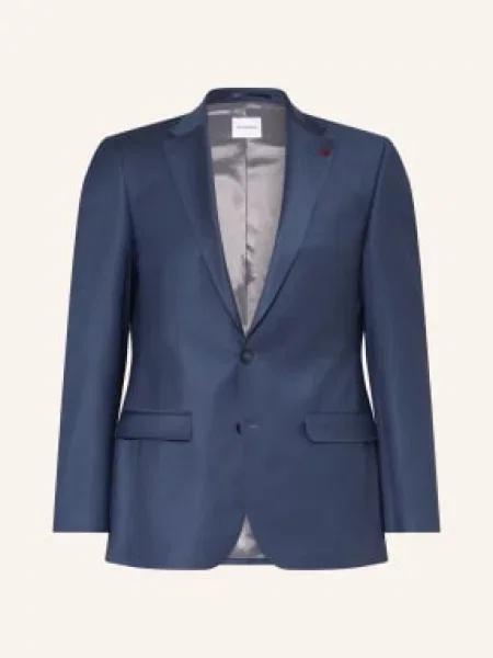 Roy Robson Marynarka Slim Fit blau niebieska