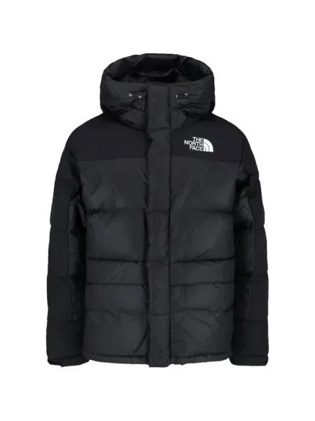 Geacă cu puf The North Face cu glugă negru