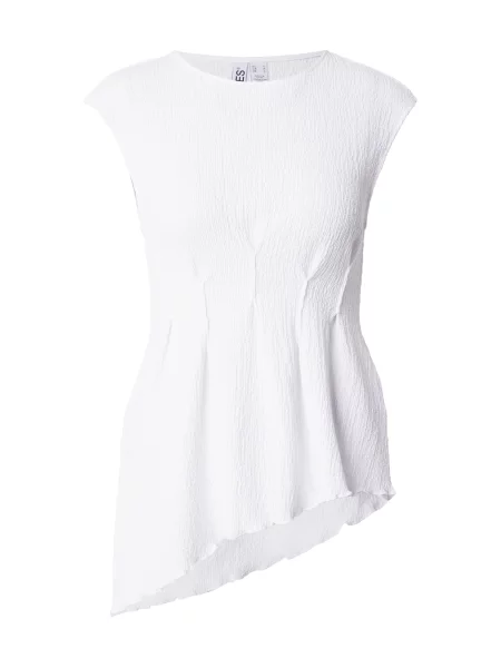 PIECES Top PCMALIE' alb