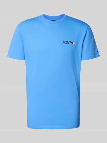 T-shirt o kroju regular fit z czystej bawełny Tommy Jeans