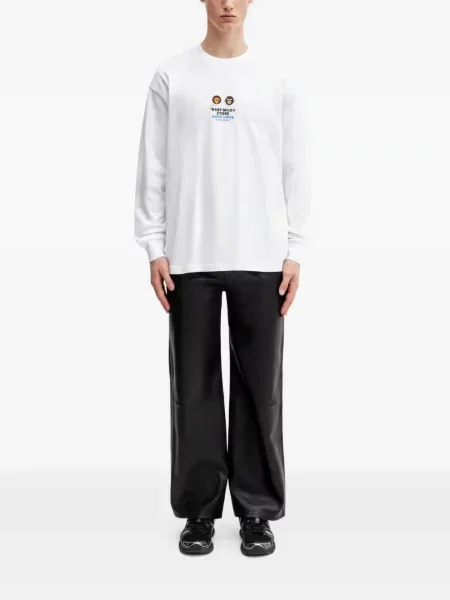 Koszulka dziecięca Aape By A Bathing Ape biała