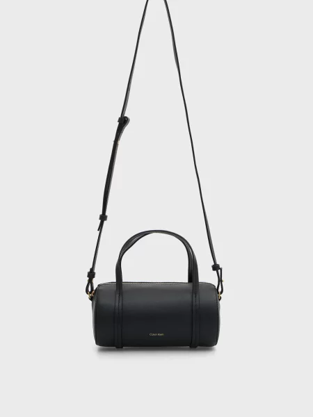 Дорожня сумка Calvin Klein з лого чорна