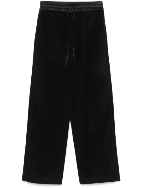 Pantaloni Jil Sander de lână negru