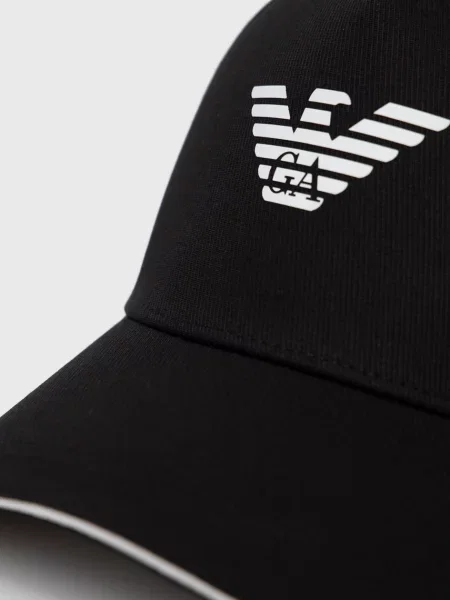 Kapa s šiltom Emporio Armani črna